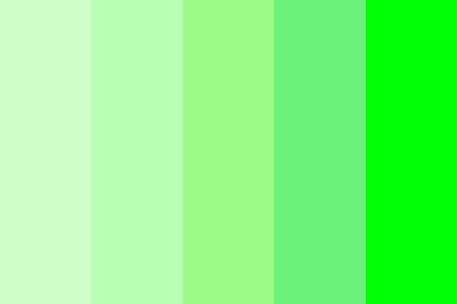 Mint Lime Color Palette
