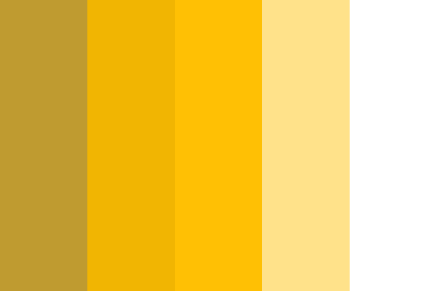 GOLD WHITE Color Palette