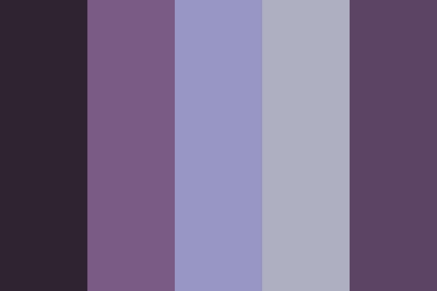 all i ever see is ghosts Color Palette