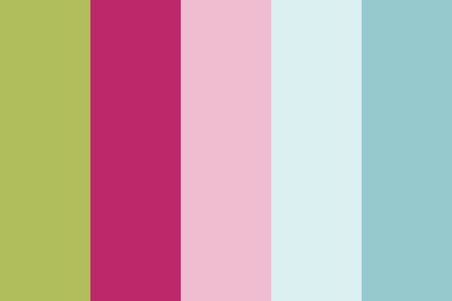 Green pink 4 CL Color Palette