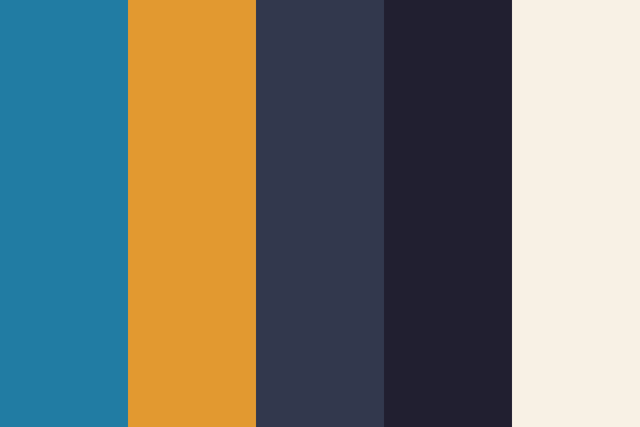 bright and dark Color Palette