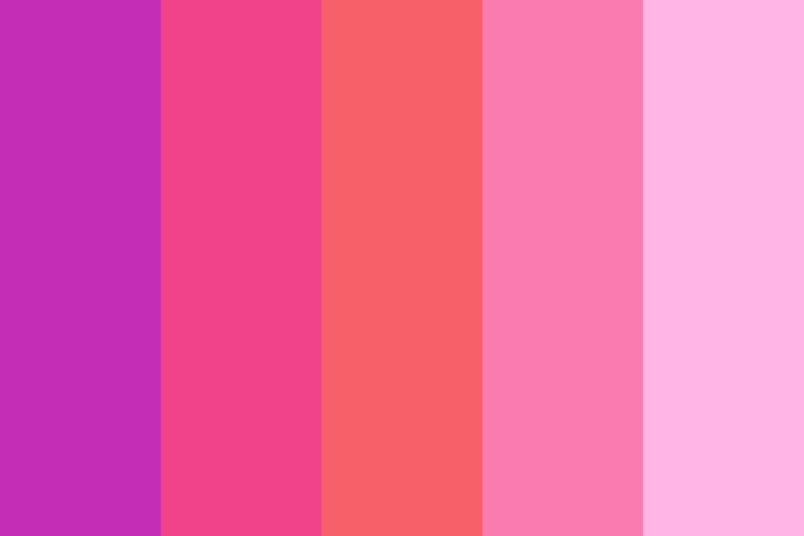 Pink Calla Lily Color Palette
