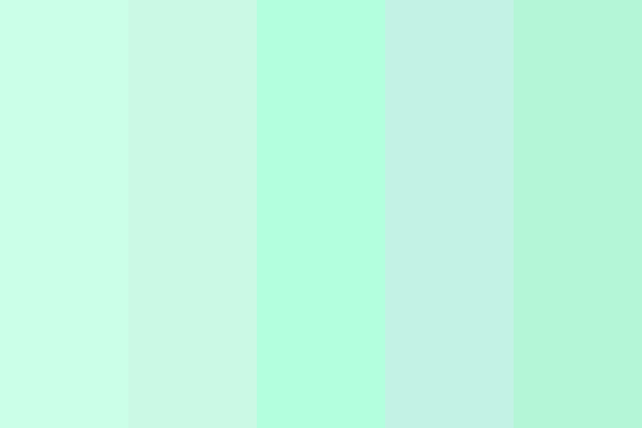 Soft mints Color Palette