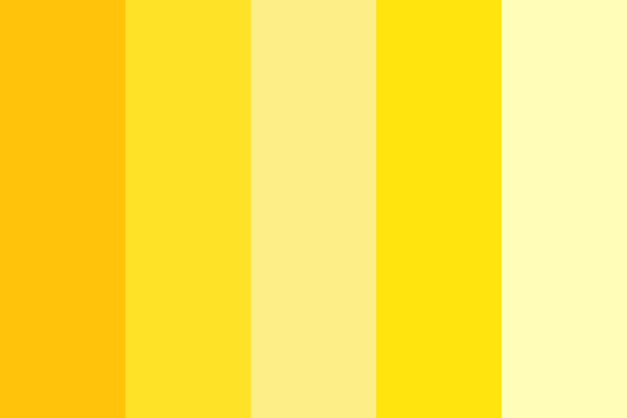 Yellow logo Color Palette