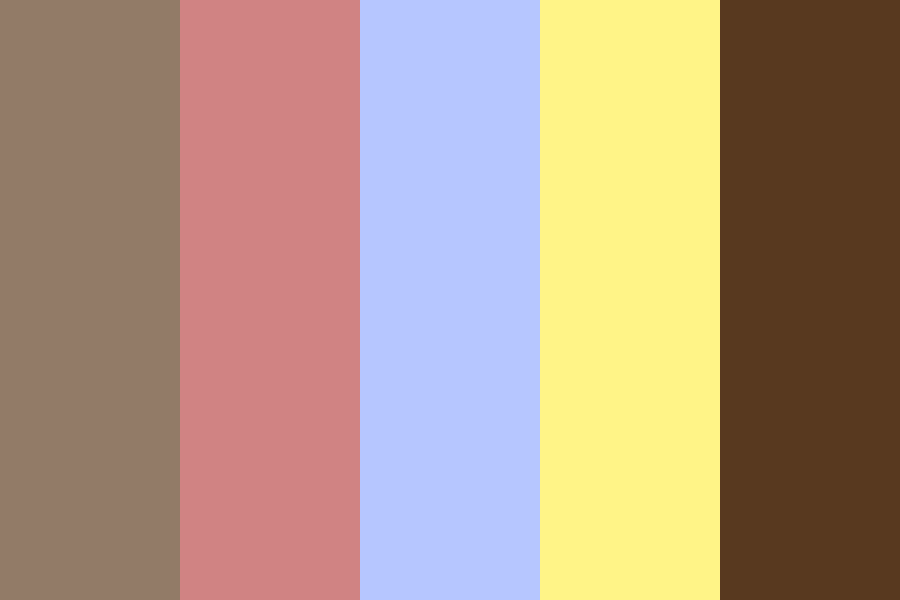 Teddy bear care Color Palette