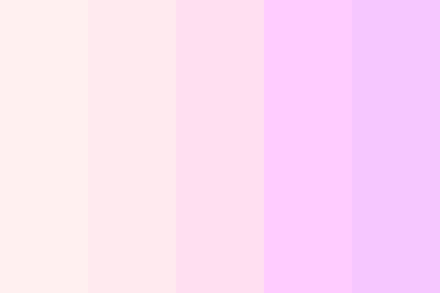 shades of pink to purple Color Palette