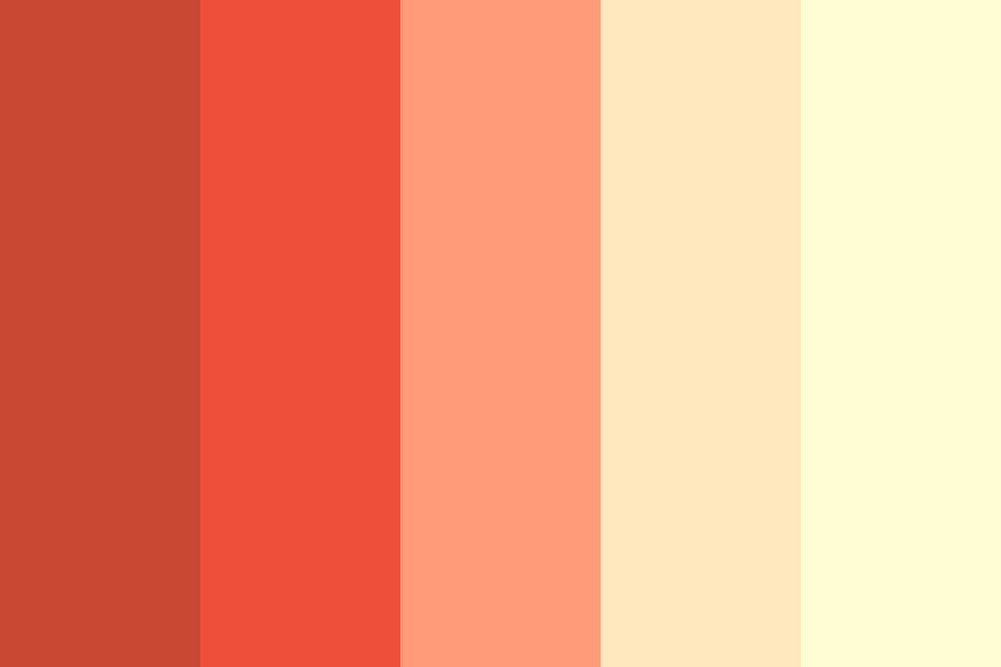 Blood Orange Sky Color Palette