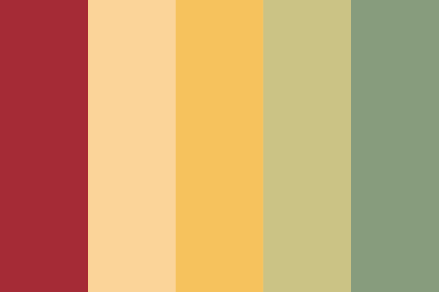 art nouveau shades Color Palette