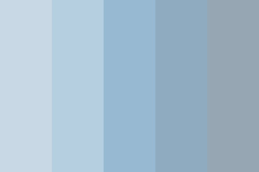Gray Blues Color Palette