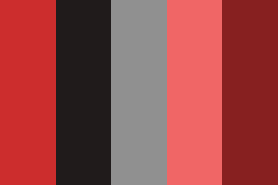 Reds and blacks for stuff Color Palette