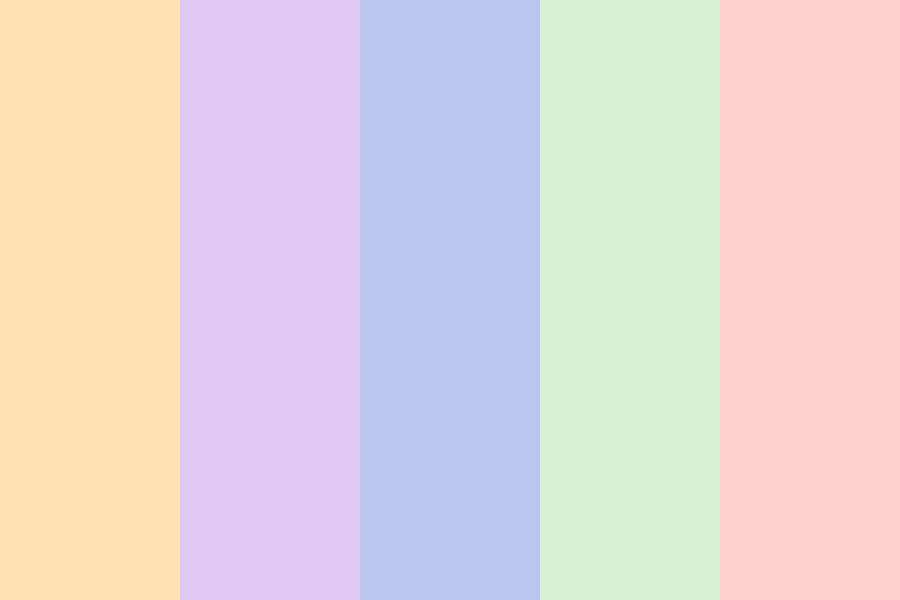 Soft Girl Pastel Color Palette