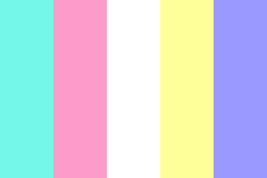 Anime Pastels (Basic Color Overview) Color Palette