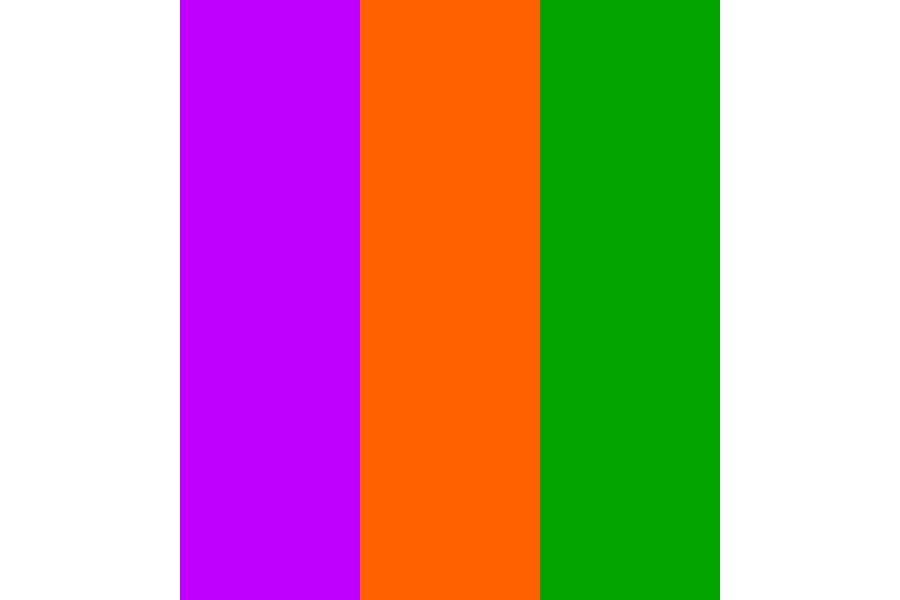 GN Green Purple Red Color Palette