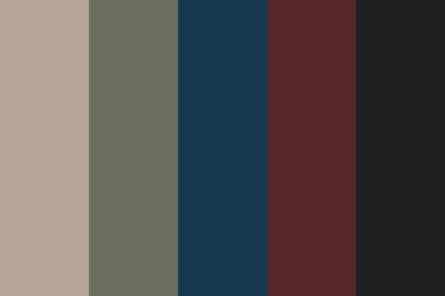 Military Fade Color Palette