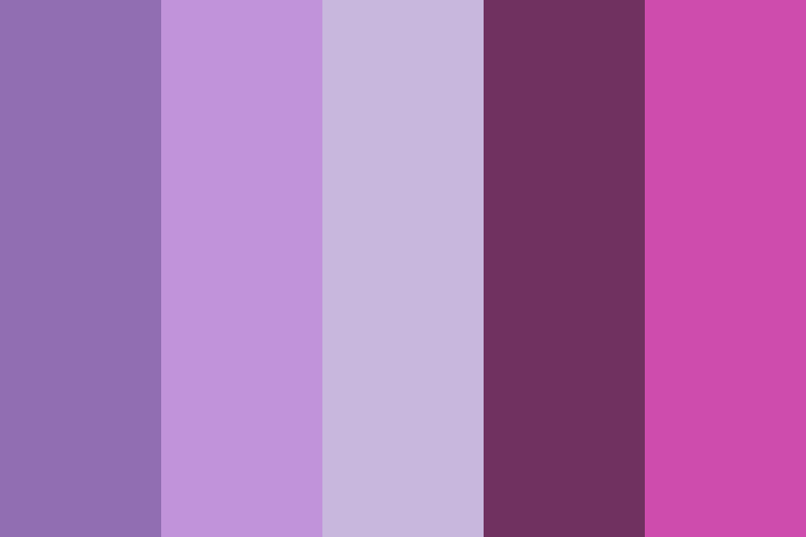 african violet Color Palette