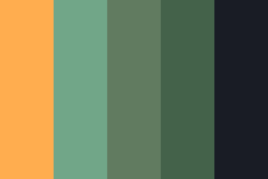 T R O P I C S Color Palette