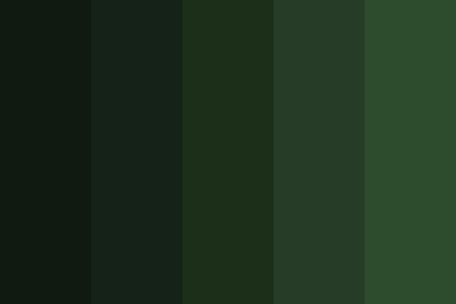 D e e p F o r e s t Color Palette
