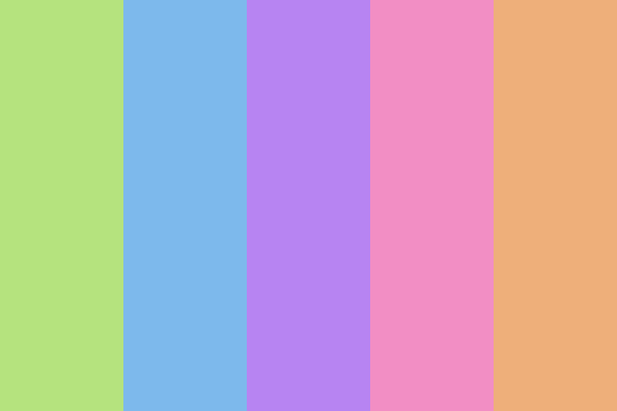 S h e r b e t Color Palette