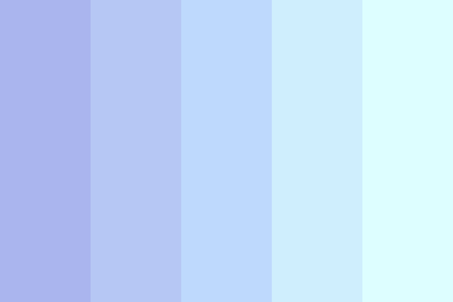 Winter Pastel Color Palette