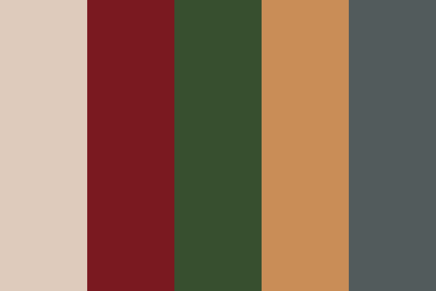 Kyle Broflovski Color Palette