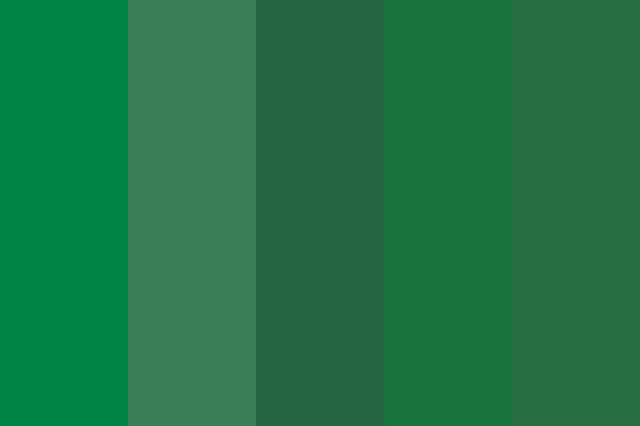 Shade Leaves Color Palette