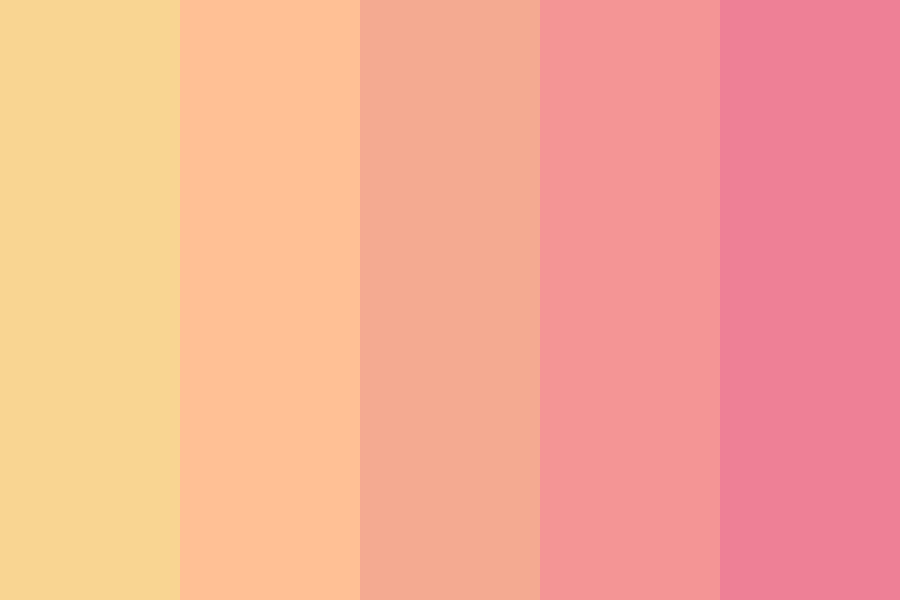 Dreamy Sunset Color Palette