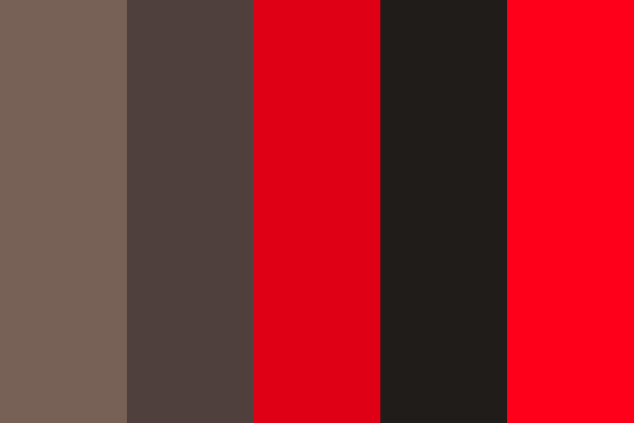 Red and browns Color Palette