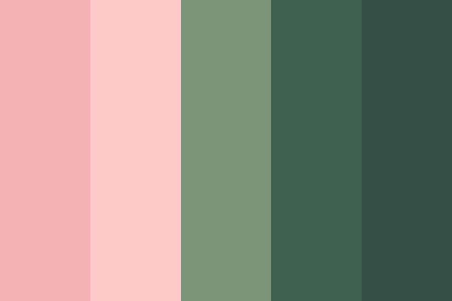 moss lily Color Palette