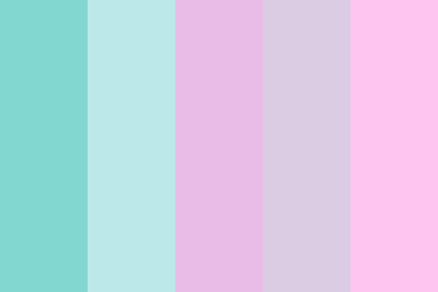 Frozen Pink Color Palette