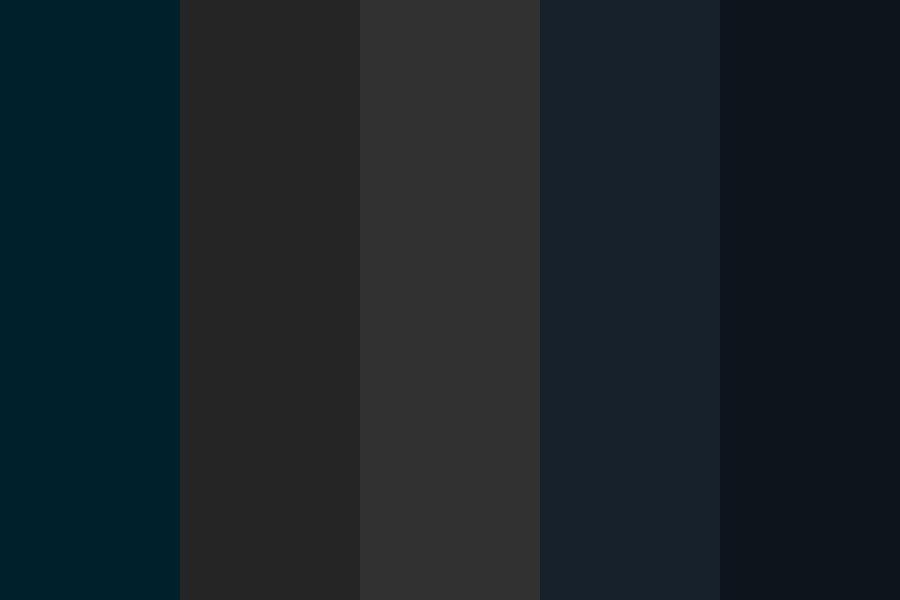 Royal Almost Blacks Color Palette