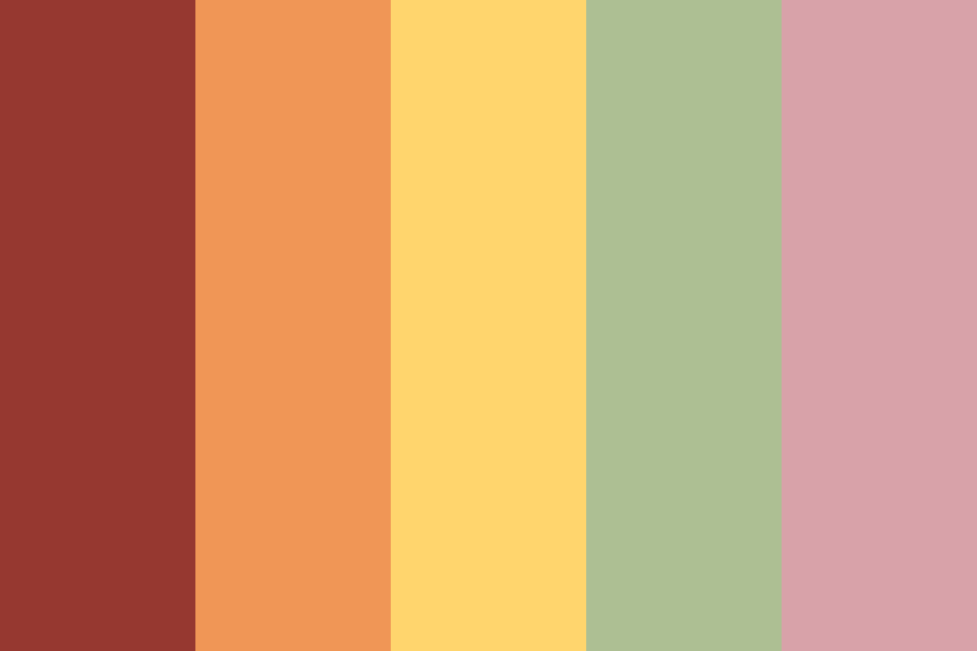 34 hours Color Palette