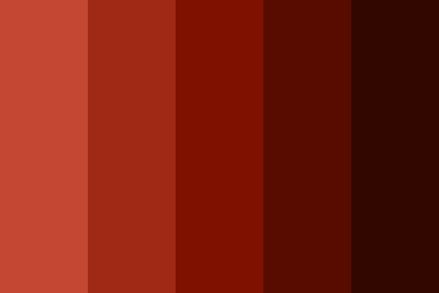 Scarlet Red Color Palette 1F1