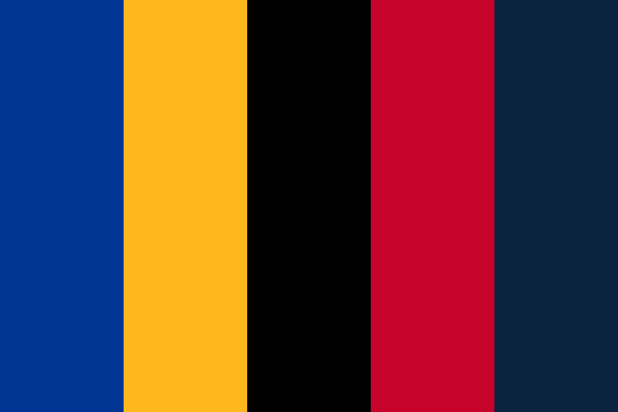 Pittsburgh Pride Color Palette