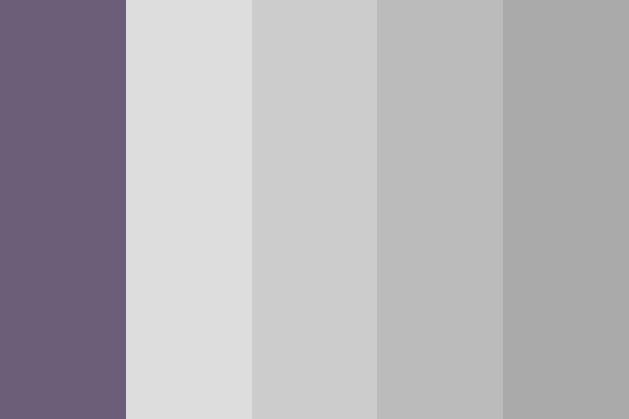Lavender Gray Color Palette