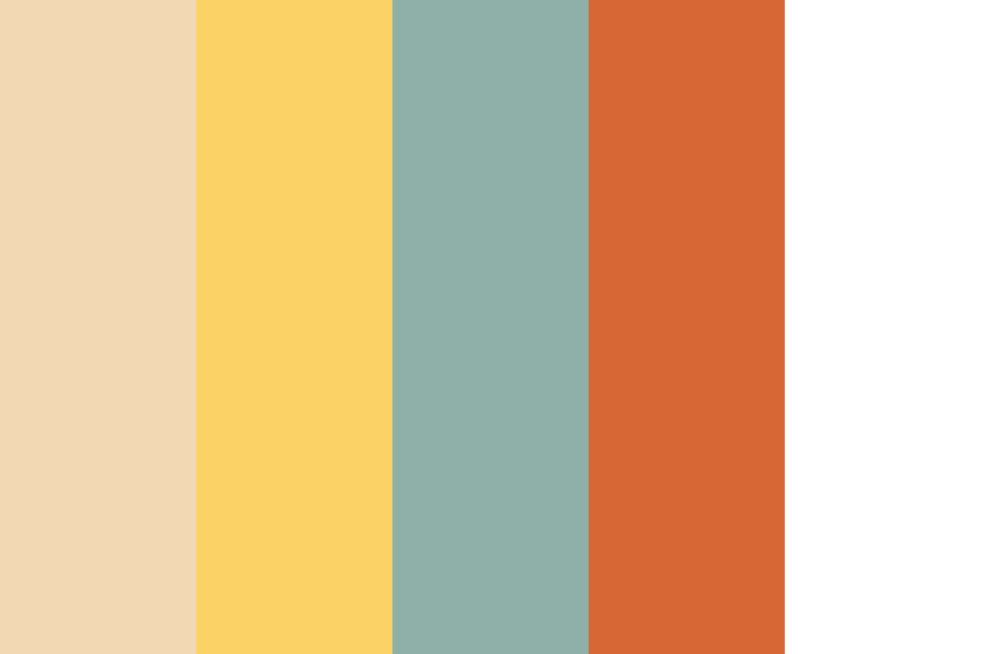 Retro 1970s Color Palette