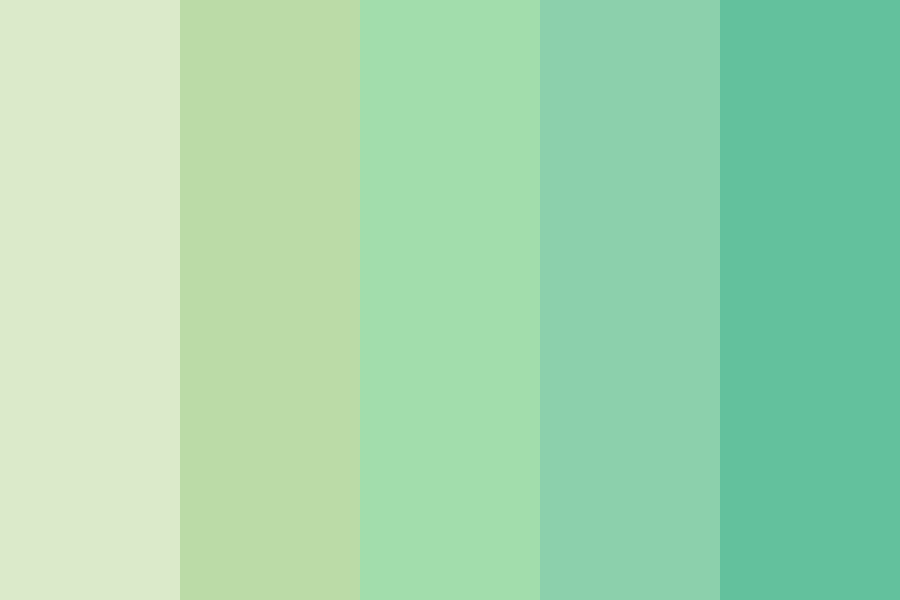 Aquatic Nature Color Palette