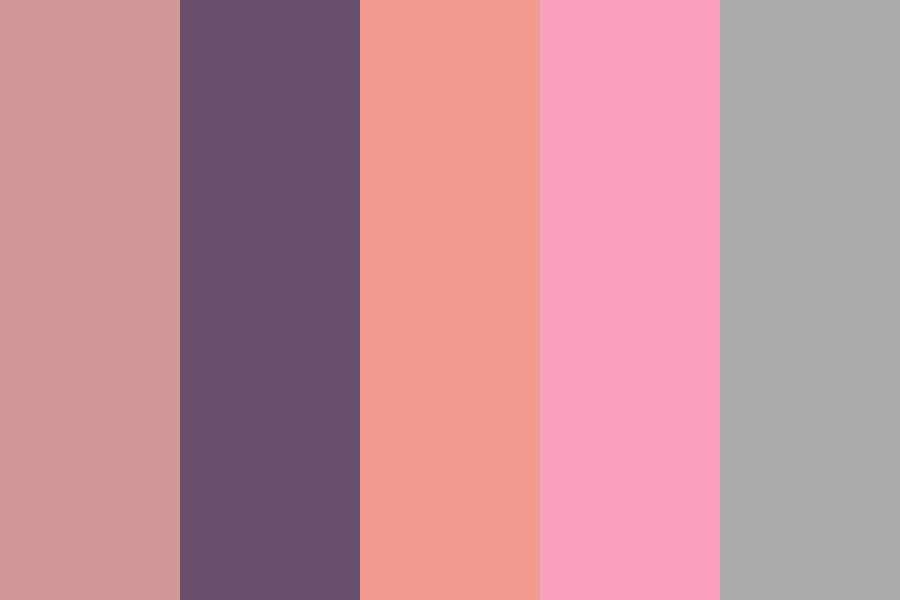 DDLC Hair Colours Color Palette