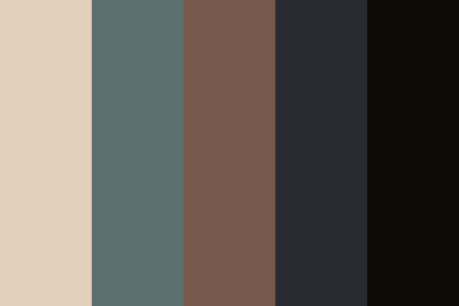 chasing ghosts Color Palette