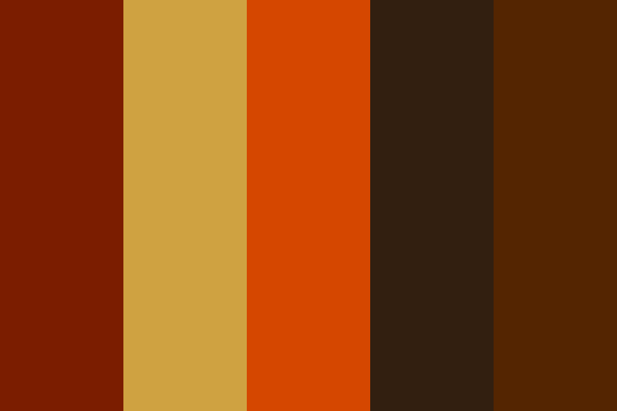 Fall Leaves Color Palette