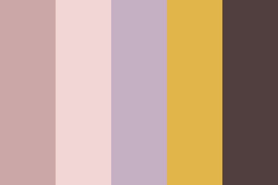 Boho Pinks Color Palette