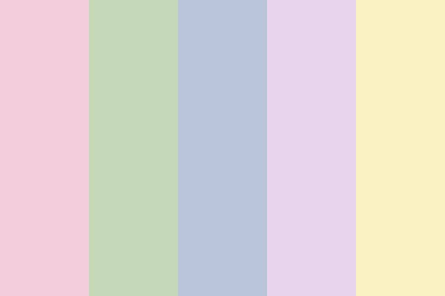 Muted Pastel Color Palette