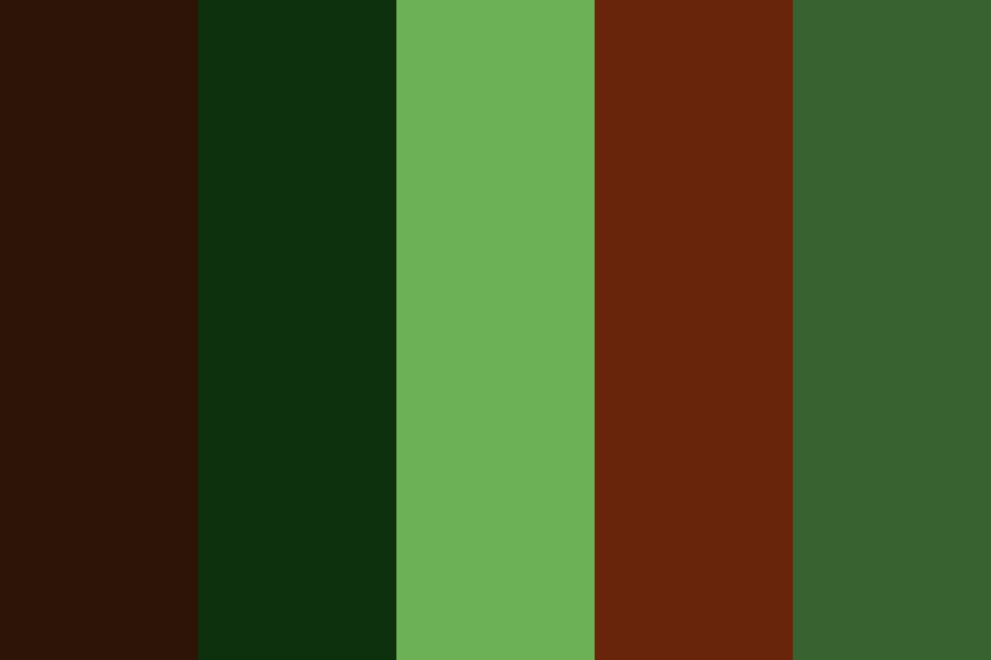 Evergreen Forest Color Palette