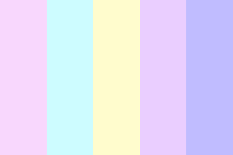 PASTEL UNICORN DREAM Color Palette