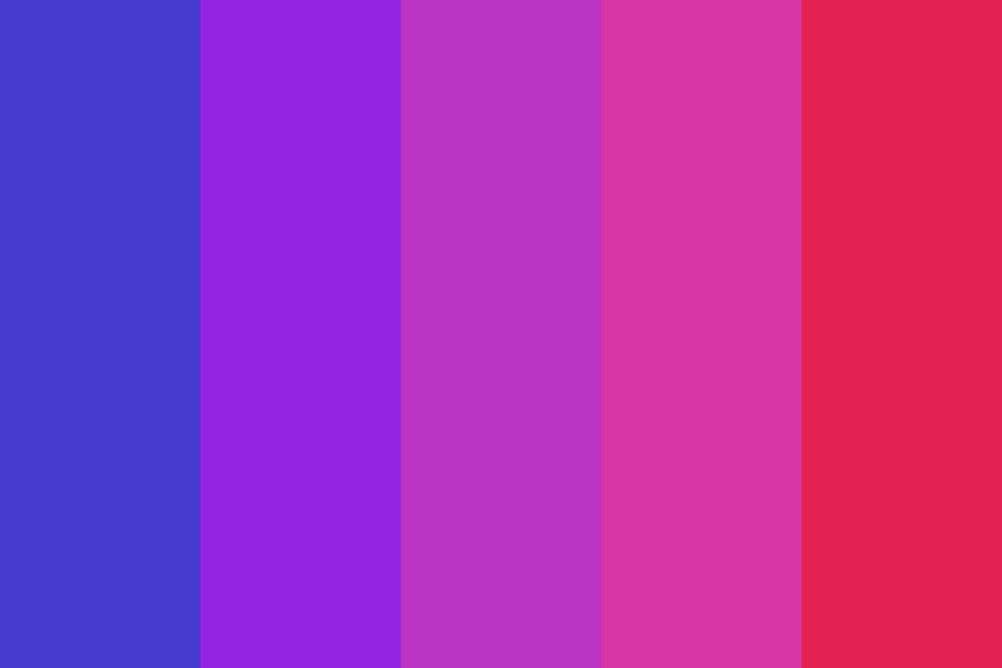 BiPride Color Palette