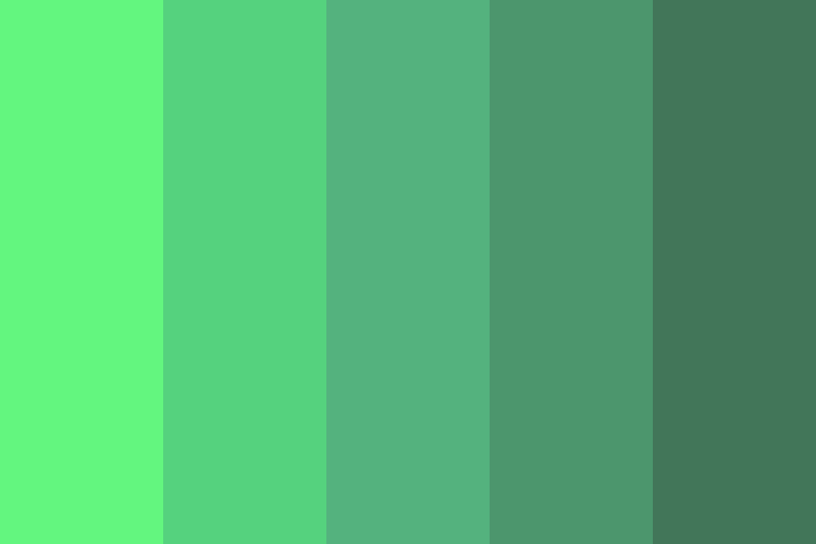 Mint green colors Color Palette