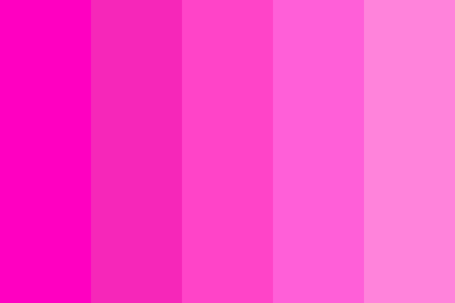 Pretty pink for princesses Color Palette