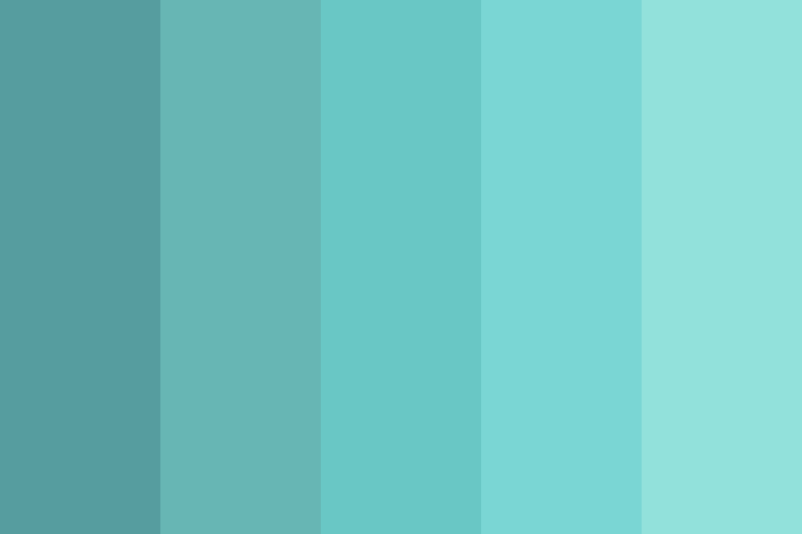 Pine mint tea Color Palette