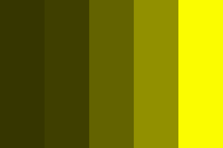 Root 9 to Olive Yellow Color Palette