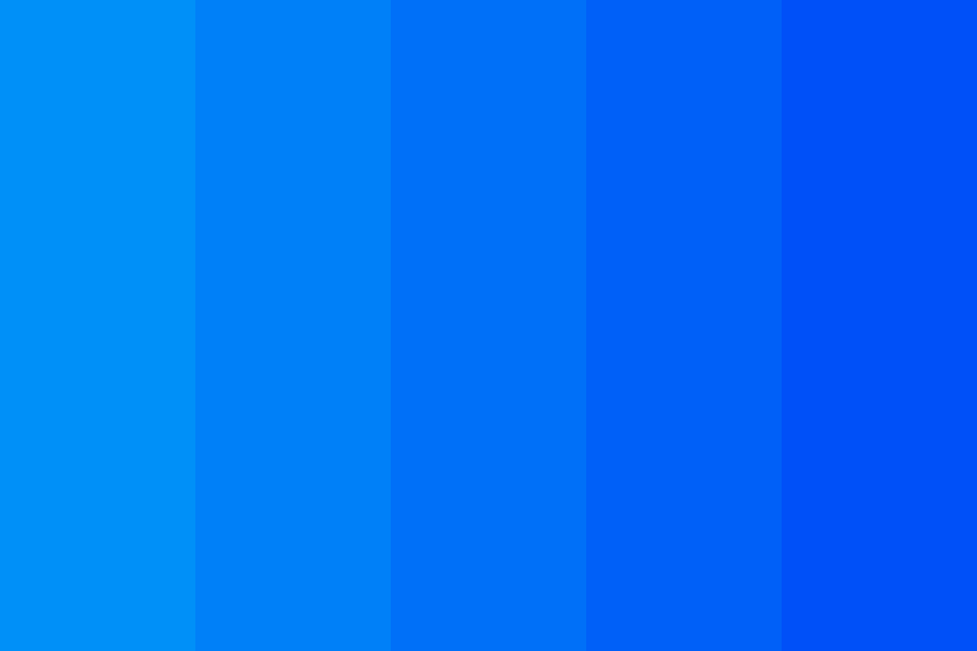 Blue Stripes Color Palette
