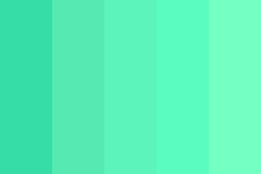 Mint frost Color Palette